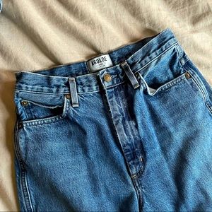 Agolde High Rise Crop Jeans